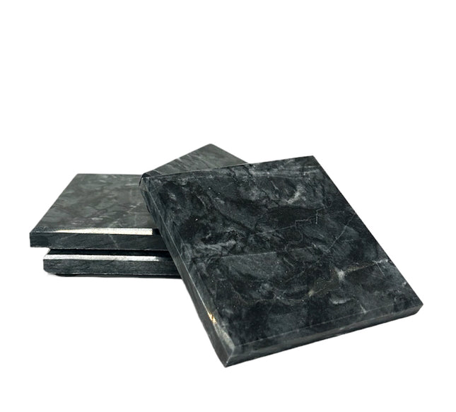 Marmeren Onderzetters voor glazen - 4 stk