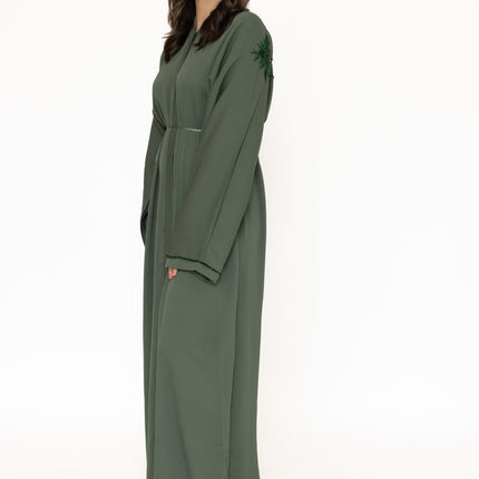 Abaya Dubaï Vert