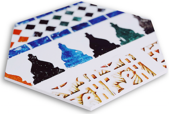 Mosaik-Kunststoff-Zierfliesen FEZ