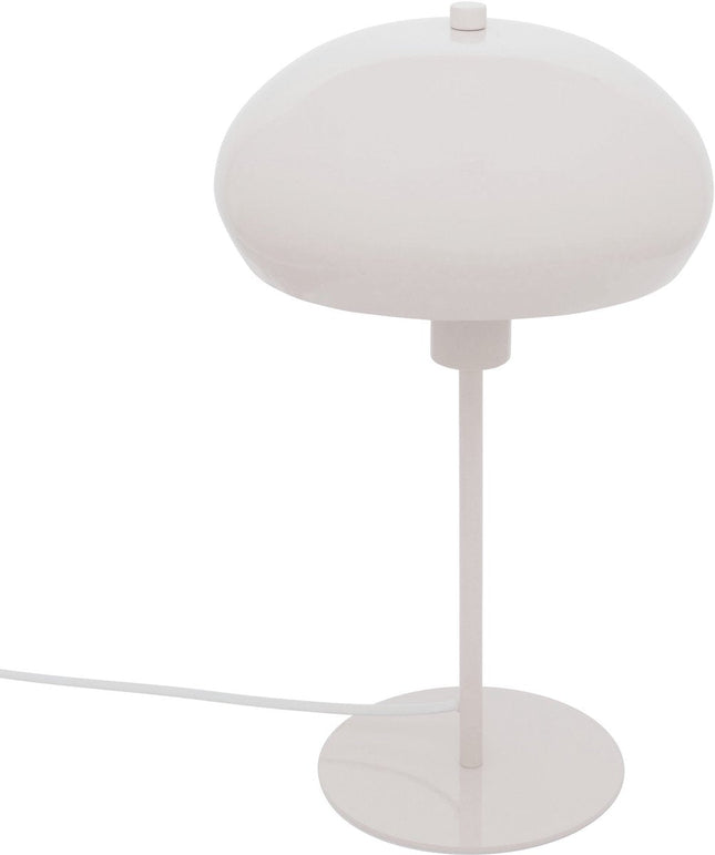Atmosphera Savio Lampe de table champignon - Ø22xH38cm - Blanc