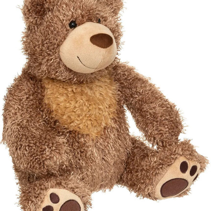 Atmosphera Peluche Ours Yogi - tissu doux et moelleux - peluches animaux sauvages - marron - 45 cm