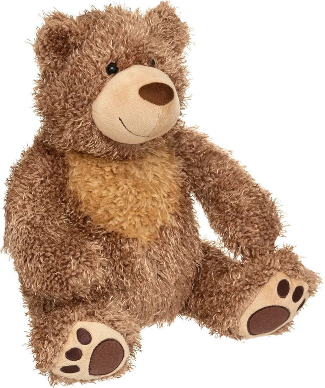 Atmosphera Peluche Ours Yogi - tissu doux et moelleux - peluches animaux sauvages - marron - 45 cm