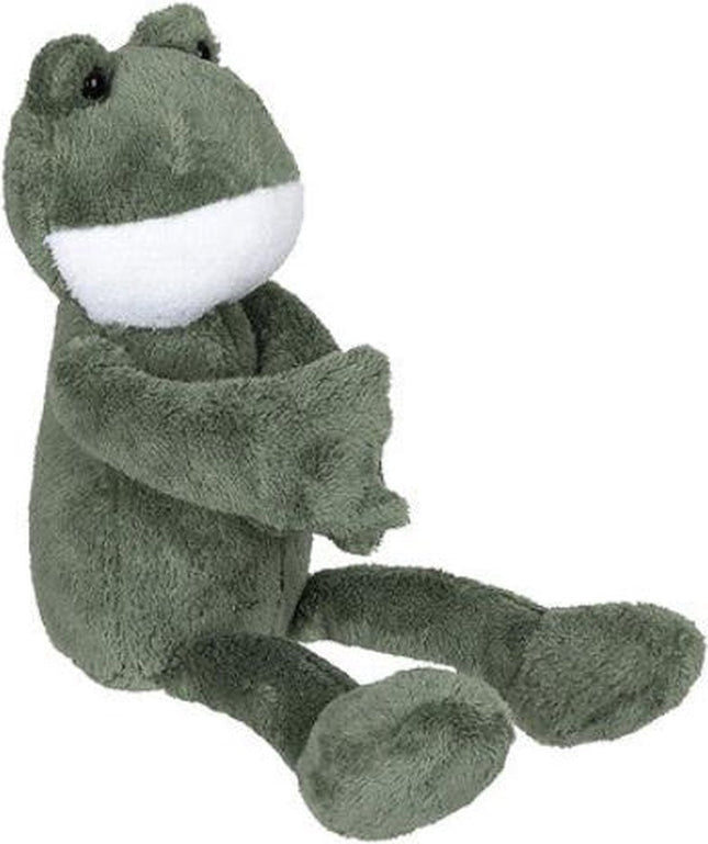 Atmosphera Kids Peluche grenouille Loes verte - 16x9xH35cm - Vert