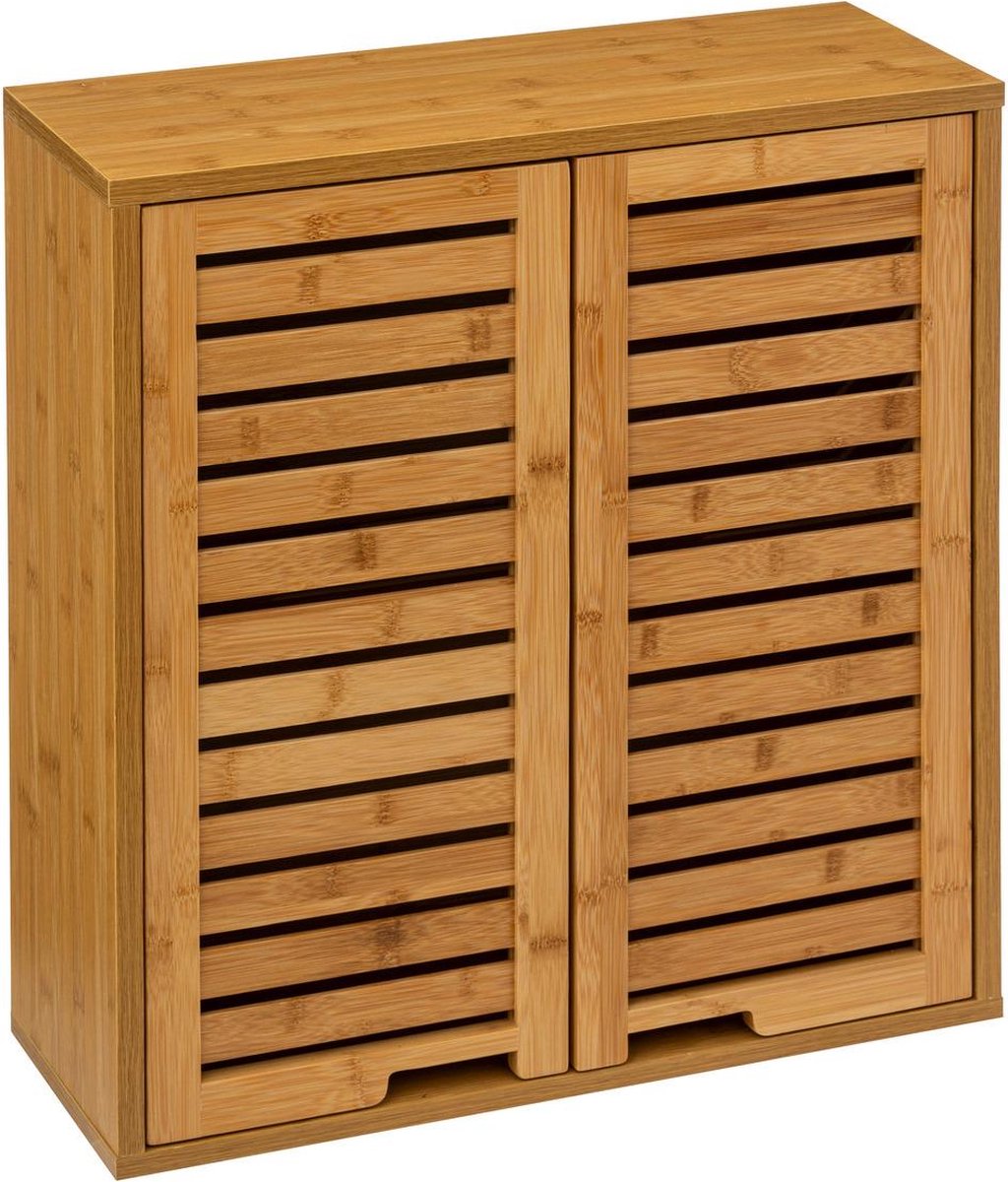 5Five Sicela hangende badkamerkast – wandkast bruin, 52 x 59 x 20 cm