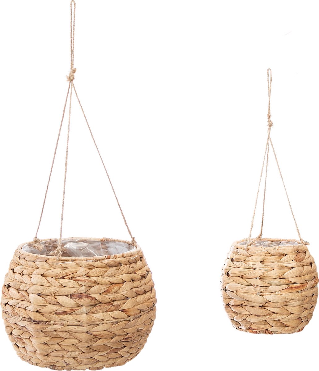 Atmosphera plantenhanger set van 2 – hangmand voor planten van hyacint