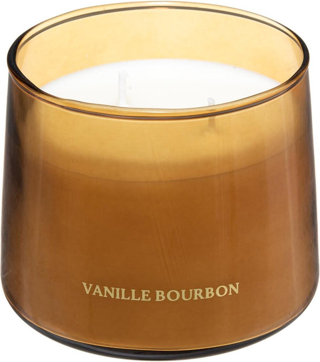 Bougie parfumée Atmosphera - Vanille - 30 Heures de combustion - 300g - Jaune - Cadeau