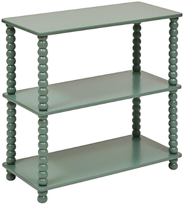 Atmosphera Étagère Chamlo 3 niveaux - 75x34x75cm - Vert