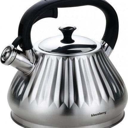 Klausberg 7477 - Fluitketel - RVS - 3.0 liter