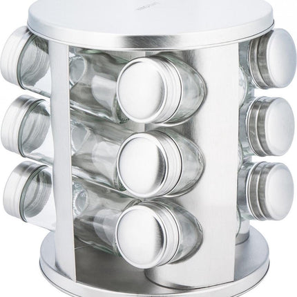Kinghoff 4010 porte-épices - acier inoxydable - 13 pièces