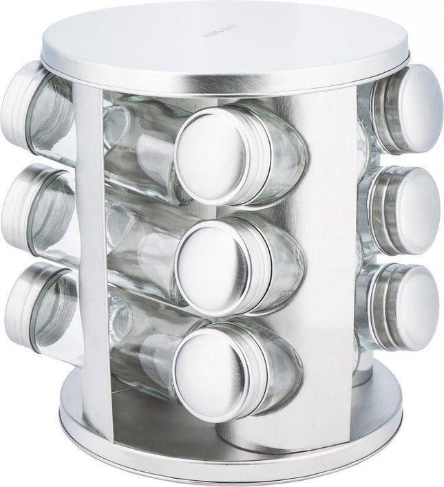Kinghoff 4010 porte-épices - acier inoxydable - 13 pièces