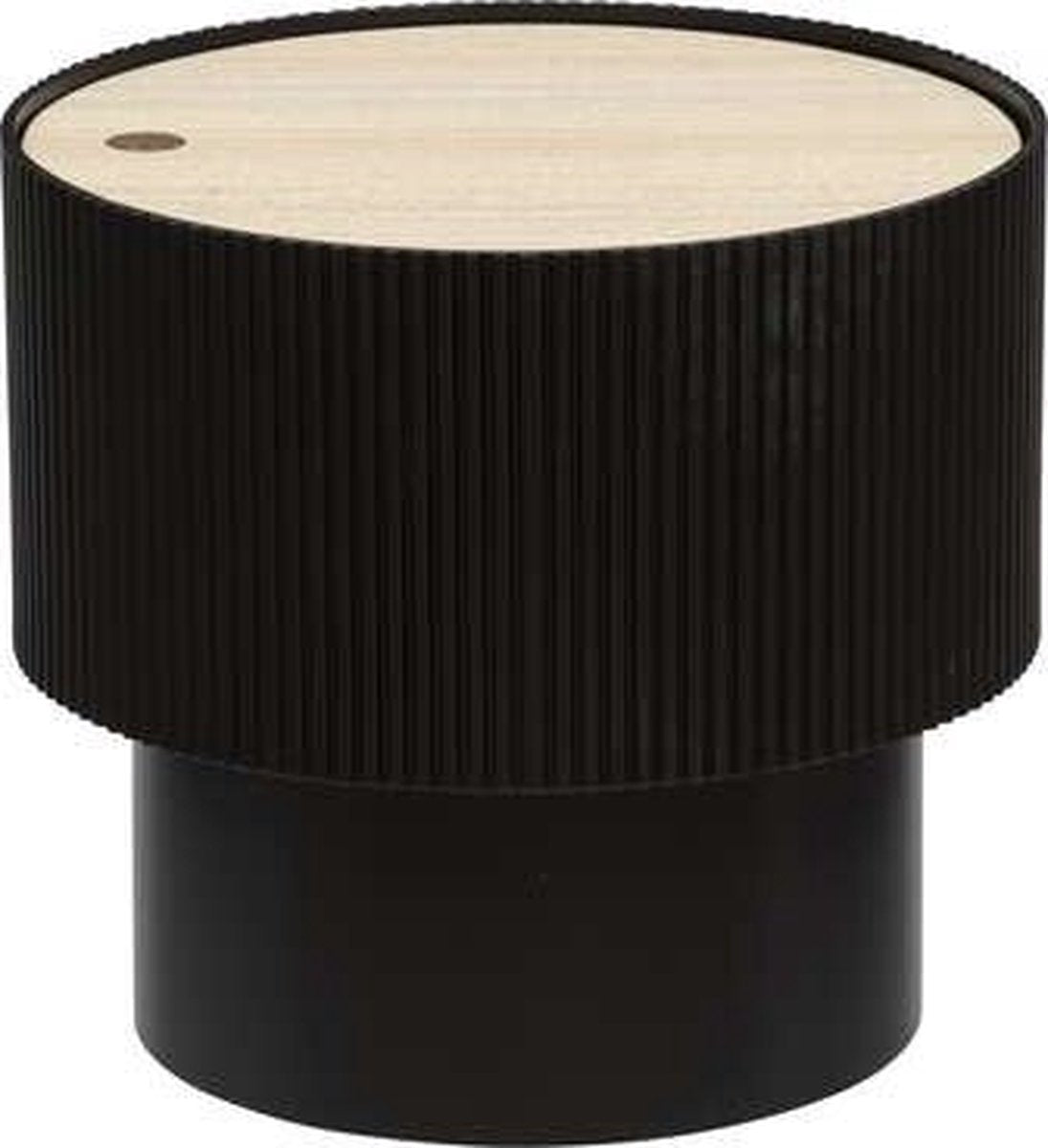 Atmosphera Tafel - Salontafel - Zwart - Bijzettafel - D38, 5 cm H35 cm