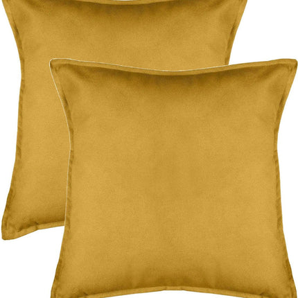 Atmosphera Canapé/coussins décoratifs Sophia - lot de 2 - 55 x 55 cm - polyester avec fermeture éclair