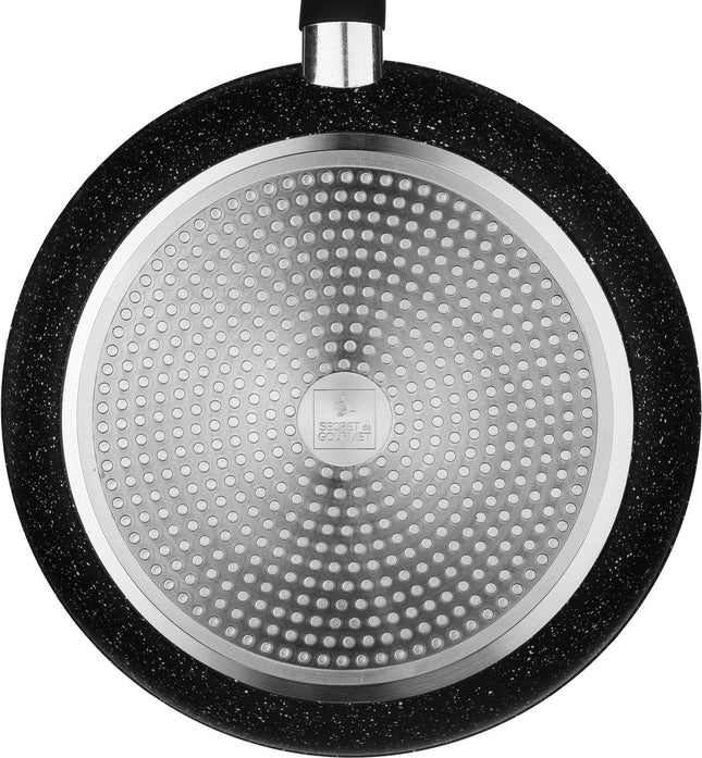 Secret de Gourmet - Poêle - Tous feux/toutes plaques de cuisson - noire - Ø 30 cm
