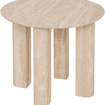 Table d'appoint Atmosphera Anaya - Ø44xH51cm - Beige