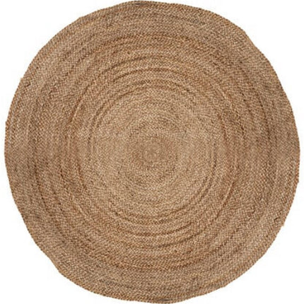 Tapis Rond Jute - Jute Naturelle Ø 120 cm - Tapis de Sol en Jute - Tapis
