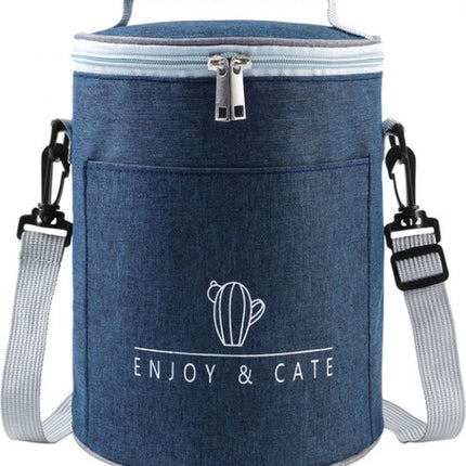 Sac isotherme - Sac à déjeuner - Sac repas - Bleu
