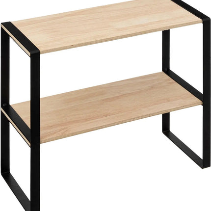 5Five Étagère de cuisine organiseur d'évier - métal - bois - 40 x 18 x 35 cm - étagère de rangement