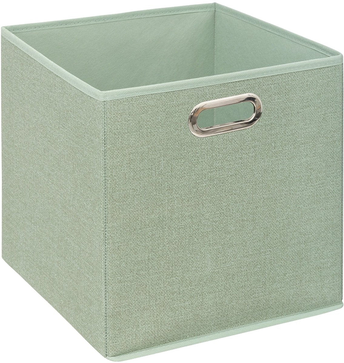 5Five opvouwbare opbergmand lichtgroen – maat L, 31 x 31 x 31 cm