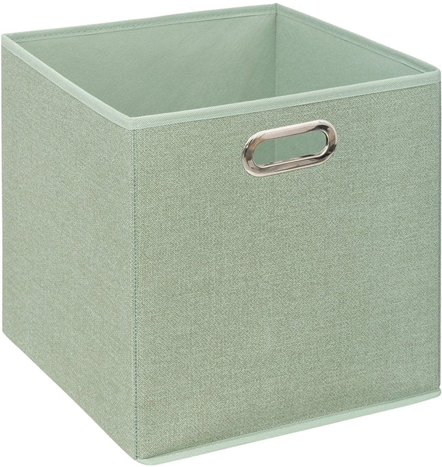 5Five Panier de rangement vert clair - 31 x 31 x 31 cm (L) - Pliable