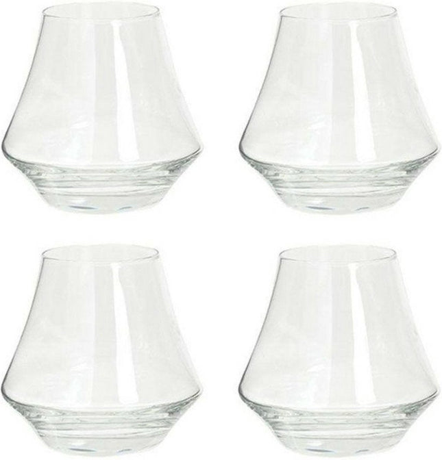 Secret de Gourmet - Verres à whisky - 4x - transparent - 290 ml