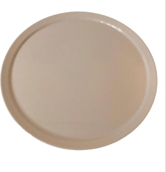 Melamine bord wit rond-Ø30