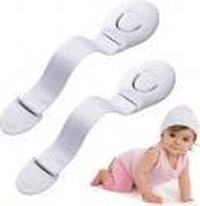 Verrou - protection de tiroirs à verrouillage x2- Sécurité enfants- Protection- Sécurité de tiroirs