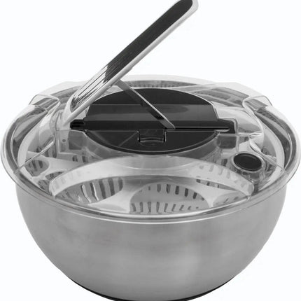Essoreuse à salade en inox 3,5 litres - Salade spinner
