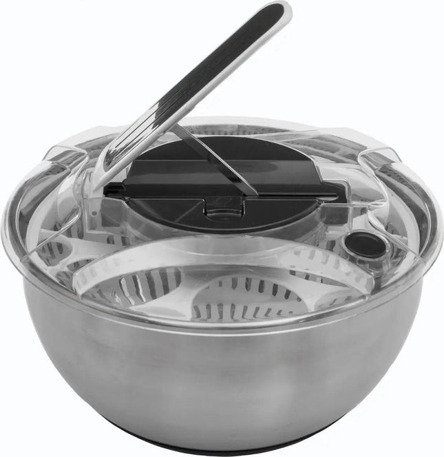 Essoreuse à salade en inox 3,5 litres - Salade spinner