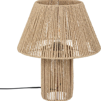Atmosphera Lampe à poser Adria D32x38cm - Beige - E27