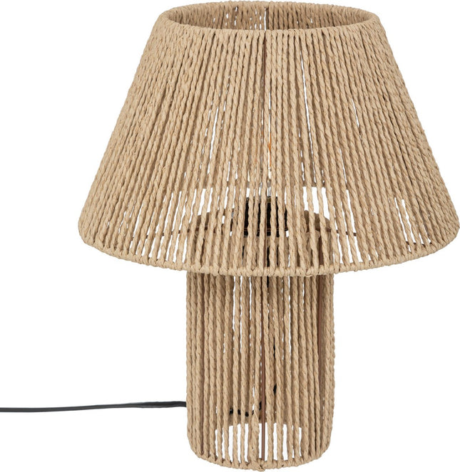 Atmosphera Lampe à poser Adria D32x38cm - Beige - E27