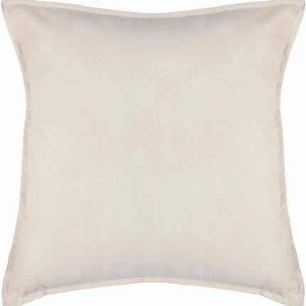 Atmosphera Banquette/coussins de canapé Sophia - 55 x 55 cm - Blanc ivoire - polyester - avec fermeture éclair