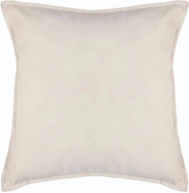 Atmosphera Banquette/coussins de canapé Sophia - 55 x 55 cm - Blanc ivoire - polyester - avec fermeture éclair