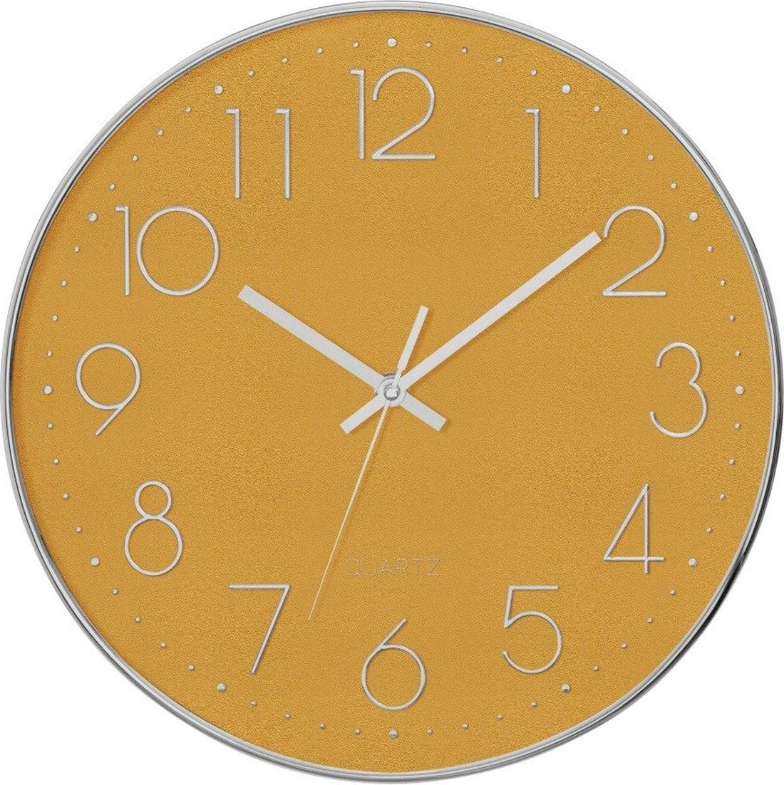 Atmosphera Stille wandklok voor de slaapkamer, klok met stil mechanisme, Ø 30 cm