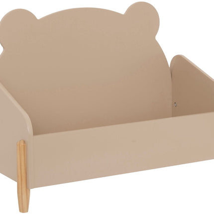 Atmosphera Kids Caisse de rangement Ours - 61x29x44cm - Marron