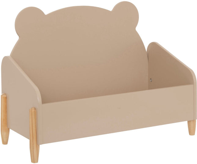 Atmosphera Kids Caisse de rangement Ours - 61x29x44cm - Marron