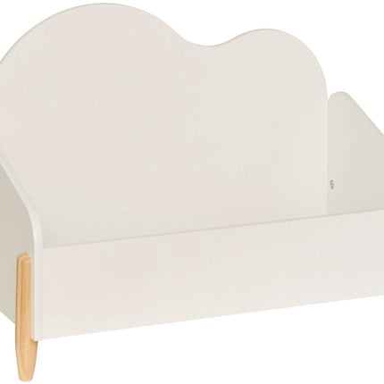 Atmosphera Kids Coffre de rangement Nuages - 61x29x44cm - Blanc