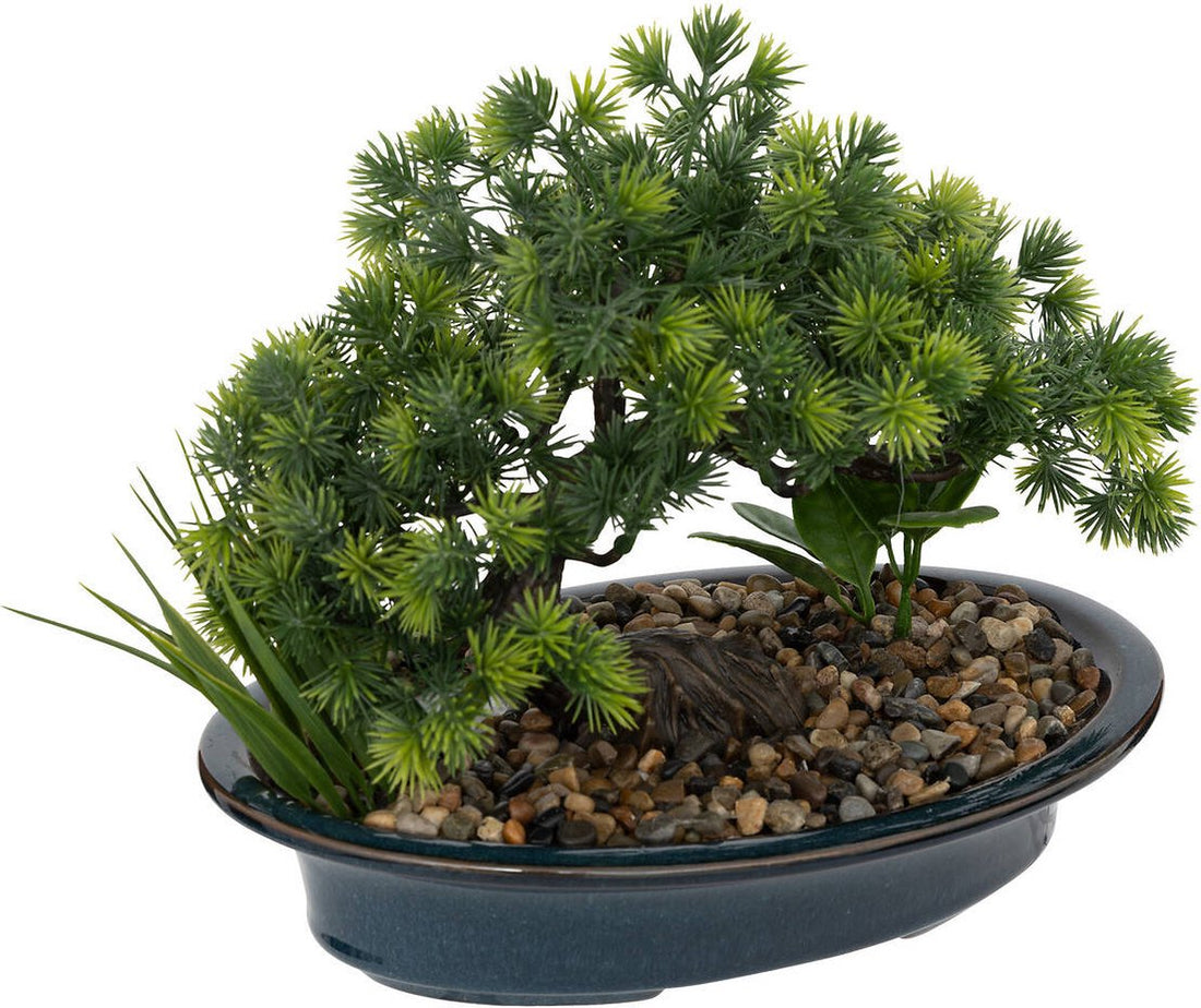 Artificial plant in pot, bonsai, 25 cm