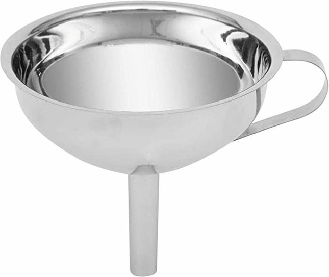 5five Entonnoir avec filtre - Inox - 13 cm