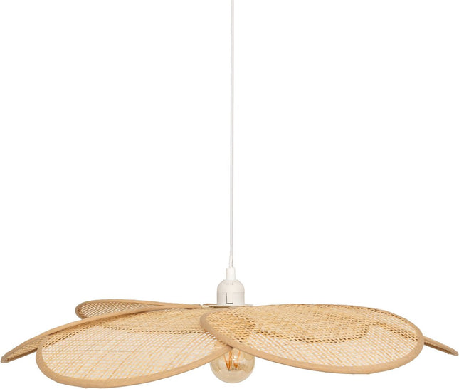 Atmosphera Suspension bambou fleur - Ø62xH94cm - Beige