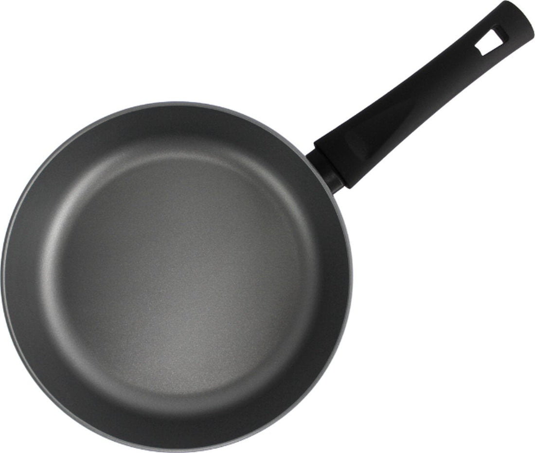 Brizoll Graphite Traditionelle Bratpfanne - 28 cm - Aluminium - Antihaftbeschichtung - Für alle Herdarten geeignet