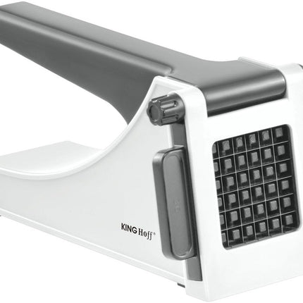 Kinghoff 1872 - Coupe-frites - Morceaux de 36 x 10 mm - Lames en acier inoxydable