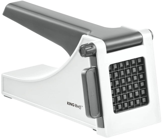 Kinghoff 1872 - Coupe-frites - Morceaux de 36 x 10 mm - Lames en acier inoxydable