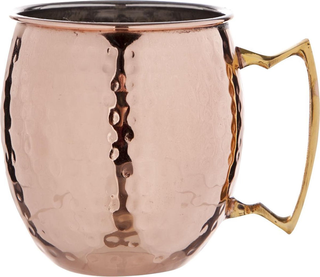 Mug Drinkbeker Gehamerd Koper