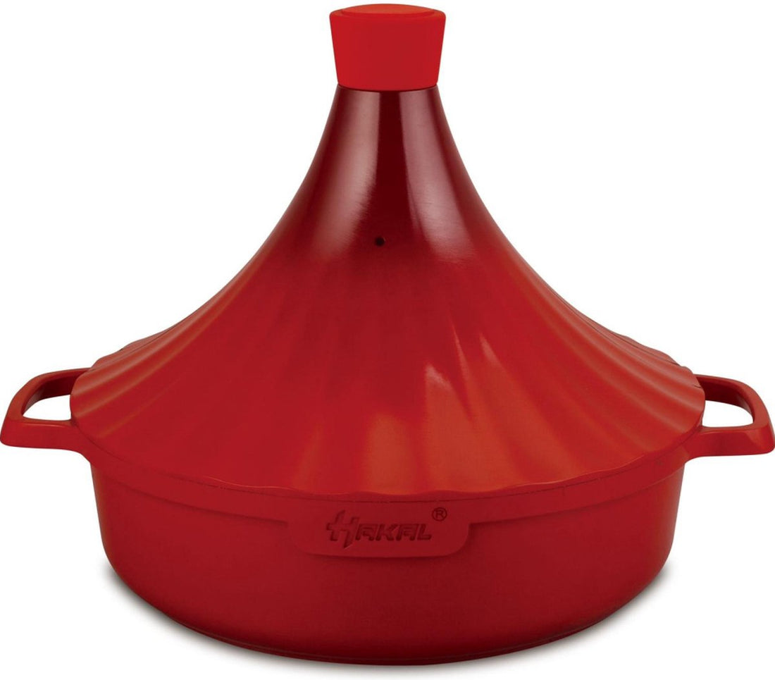 Hakal Cast Aluminium Tagine | Red | All heat sources | Ø 28cm