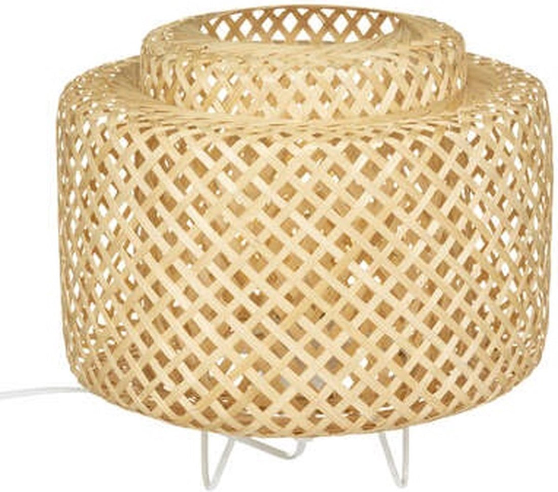 bamboe tafel lamp sfeer verlichting boho style