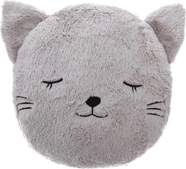 Atmosphera Kids Coussin Chat – 28x11cm – Gris