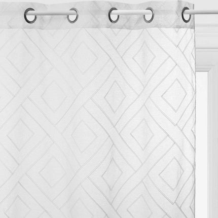 Rideau à motif discret