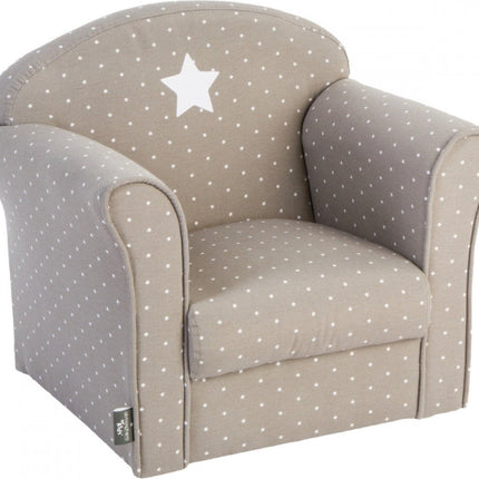 Fauteuil Classique Enfant Taupe