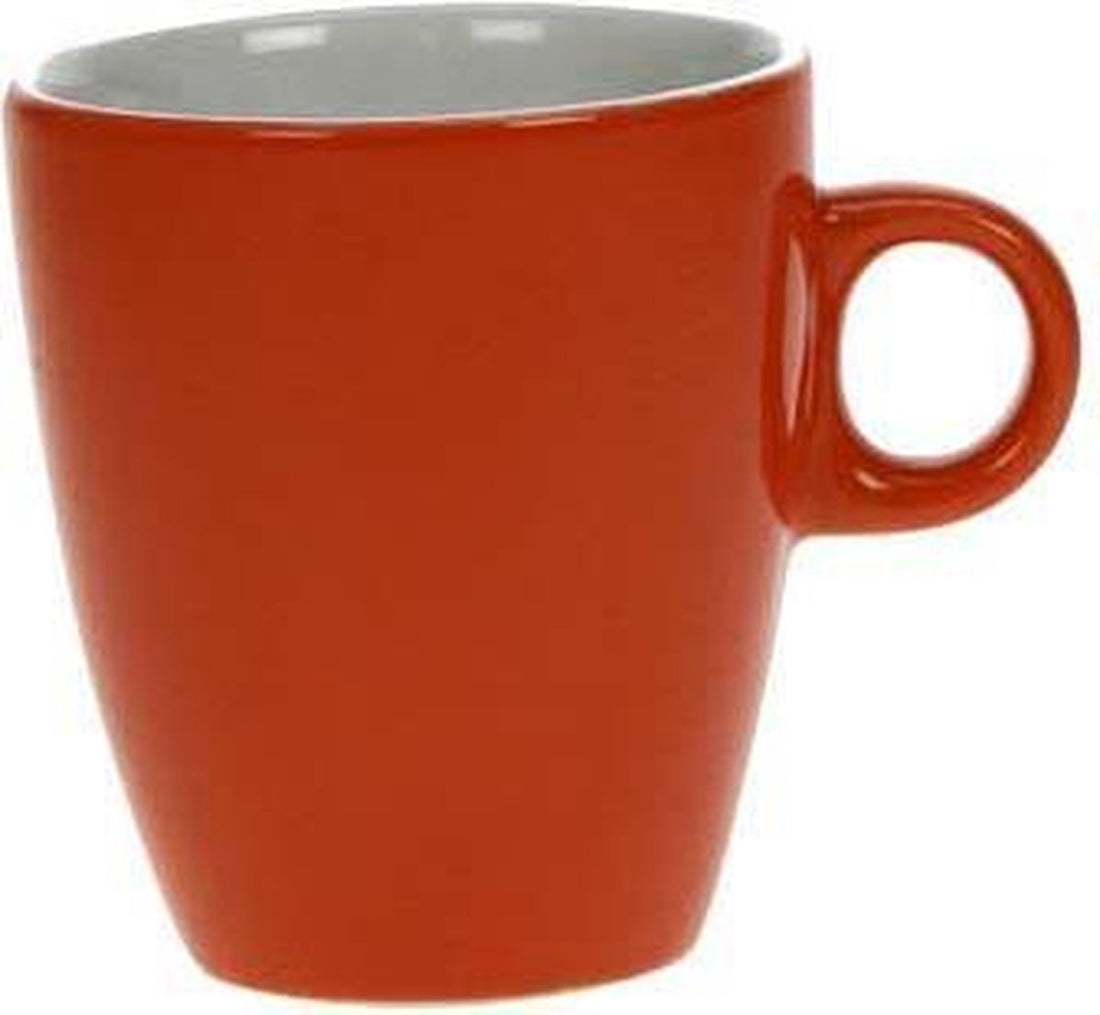 Cosy & Trendy Vicky Becher - 19 cl - Ø 7 cm x 8.5 cm - Orange - 6er-Set