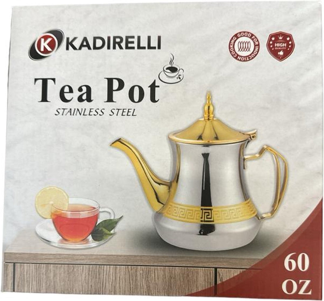 Kadirelli Marokkaanse Theepot - Goud - Theeketel - inductie